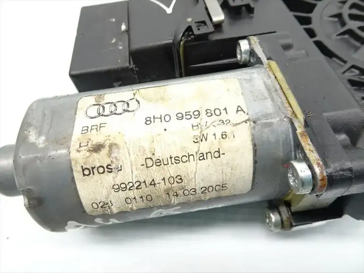 Audi A4 S4 B6 8E 8H (2000 - 2006) 8H0959801A Стеклоподъемник задней двери — фото 4
