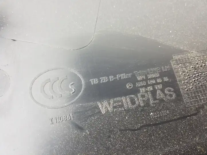Mercedes-Benz EQC (2018 - ) A2536900525 Нижняя обшивка стойки B — фото 4