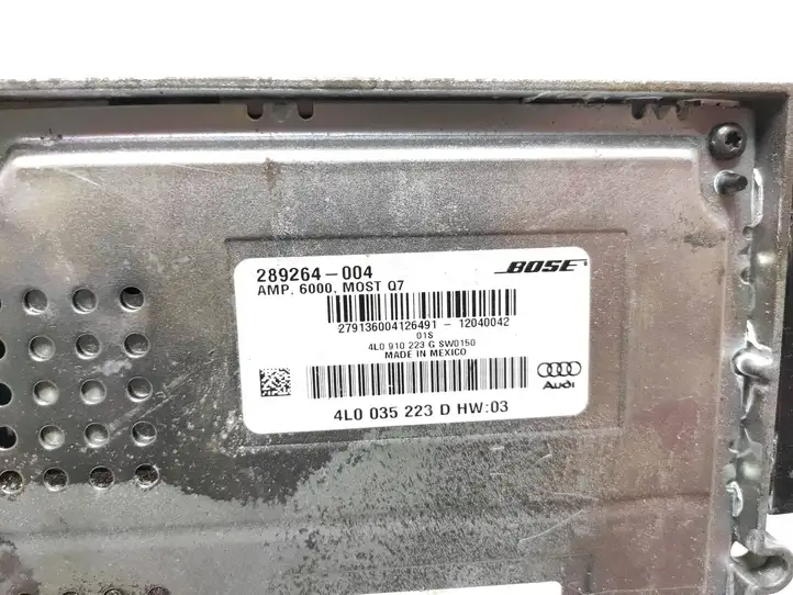 Audi Q7 4L (2005 - 2009) 4L0035223D Усилитель звука — фото 2