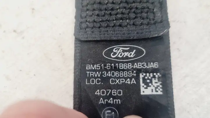 Ford Focus (2011 - 2015) BM51611B68AB Задний ремень безопасности — фото 2