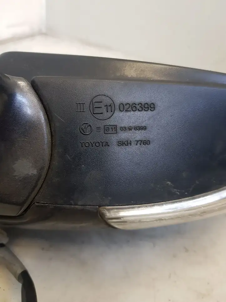 Toyota Avensis T270 (2009 - 2012) 026399 Боковое зеркало с электроприводом — фото 5