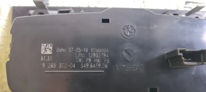BMW 3 F30 F35 F31 (2012 - 2018) 9265302 Включатель фонарей — фото 2