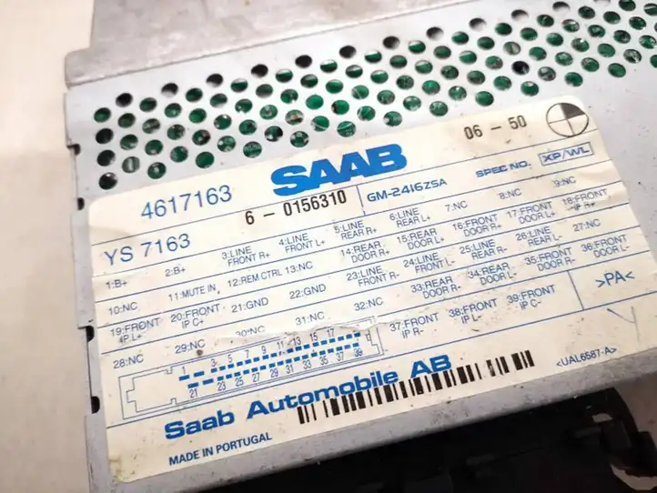 Saab 9-5 (2006 - 2010) 4617163 Усилитель звука — фото 2