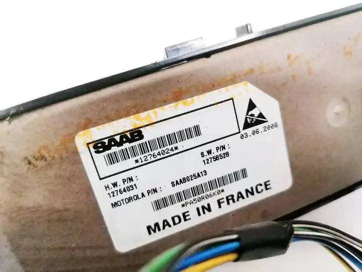Saab 9-3 Ver2 (2003 - 2007) 12764024 Кнопка стеклоподъемников — фото 3