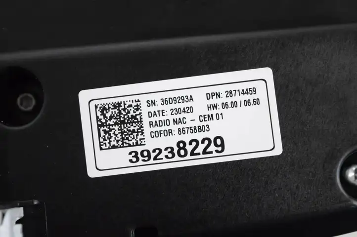 Opel Crossland X (2020 - ) 39238229 Магнитола / мультимедийная система — фото 5