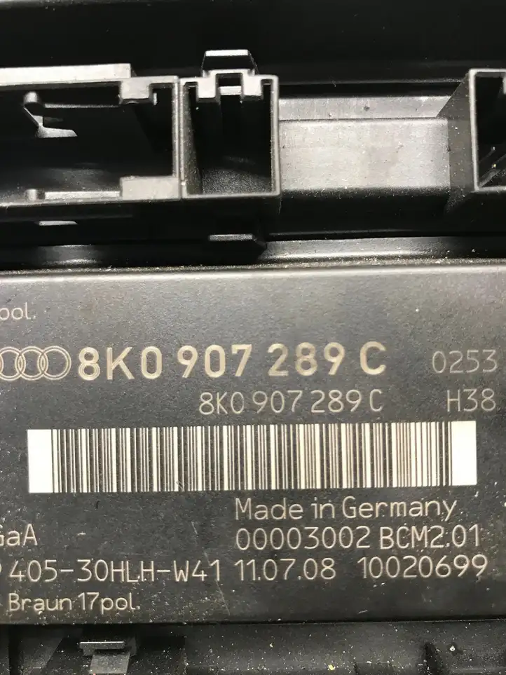 Audi A5 8T 8F (2007 - 2011) 8K0907289C Модуль комфорта — фото 3
