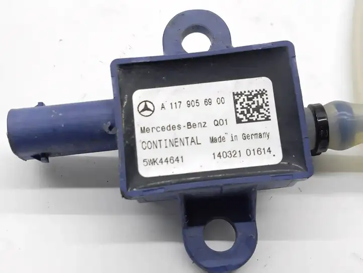 Mercedes-Benz CLA C117,X117,W117 (2013 - 2019) A1179056900 Датчик удара SRS — фото 5