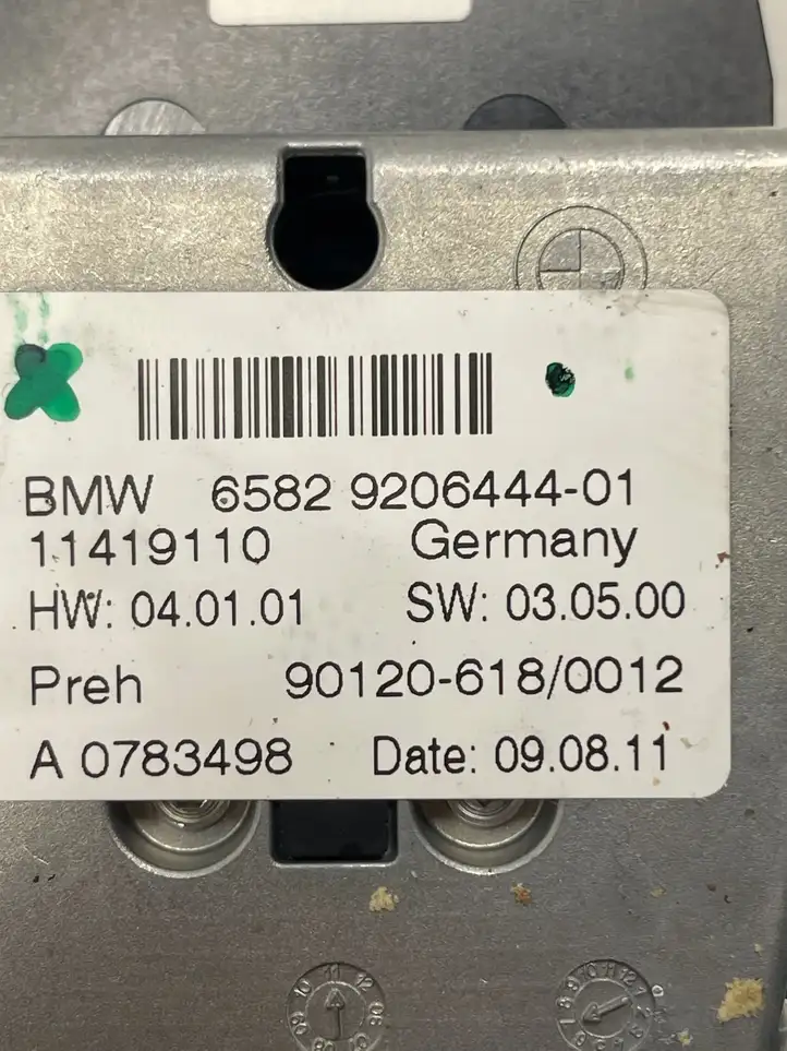 BMW 5 F10 F11 (2009 - 2016) 9206444 Контроллер мультимедийной системы — фото 5