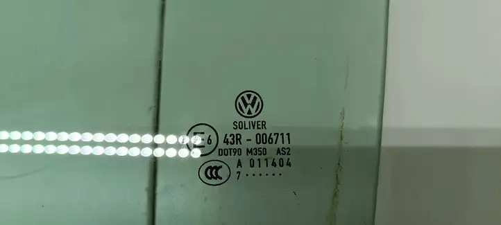 Volkswagen PASSAT B6 (2005 - 2010) 43R006711 Форточка двери — фото 2