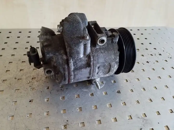 Volkswagen Polo (2005 - 2009) 6Q0820808F Компрессор (насос) кондиционера воздуха — фото 4