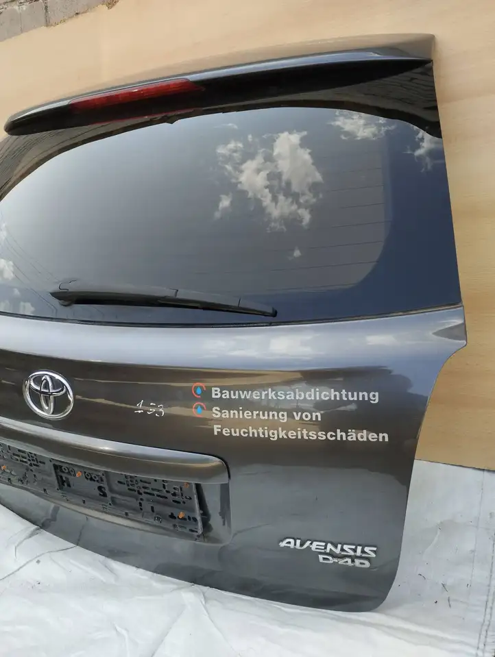 Toyota Avensis T250 (2006 - 2009) Крышка багажника — фото 6