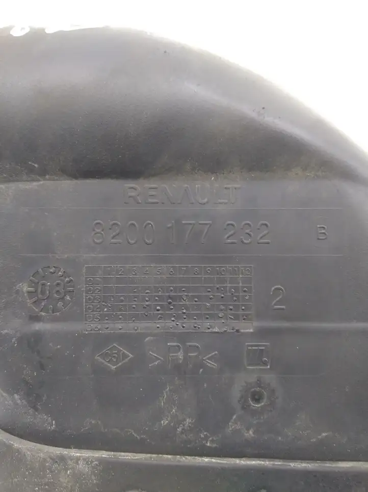 Renault Scenic II - Grand scenic II (2006 - 2009) 8200177232 Детали воздухозаборника — фото 3