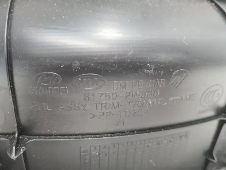Hyundai Santa Fe (2012 - 2015) 817502W500 Обшивка багажника — фото 3