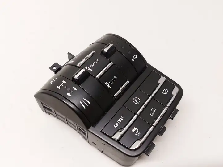 Porsche Cayenne (92A) (2011 - 2017) 7P5927521T Включатель регулировки высоты / жесткости ходовой части — фото 4