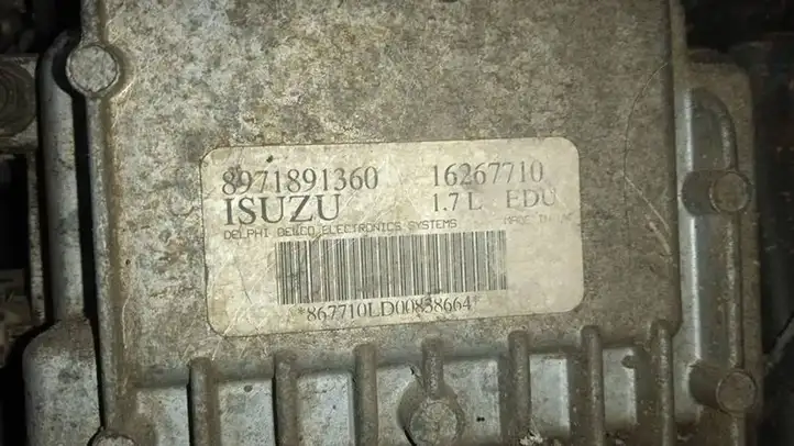 Opel Astra G (1998 - 2004) 8971891360 Блок управления форсунками — фото 3
