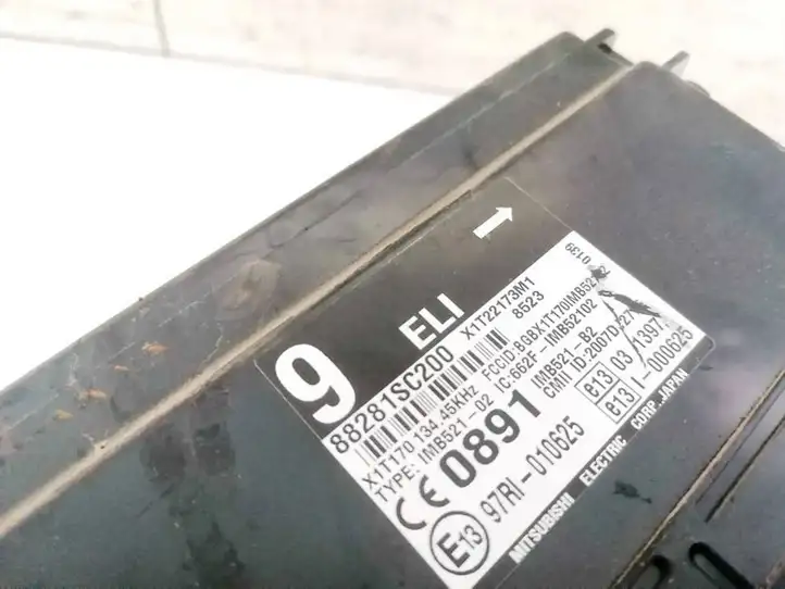 Subaru Forester SH (2008 - 2013) 88281SC200 Блок иммобилайзера — фото 3