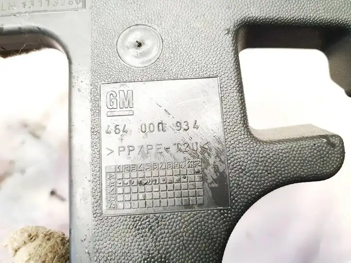 Opel Meriva A (2002 - 2006) 464000934 Прочие детали салона — фото 2