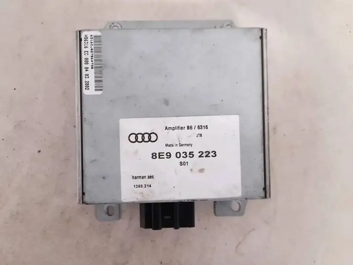 Audi A4 S4 B6 8E 8H (2000 - 2006) 8e9035223 Усилитель звука — фото 2