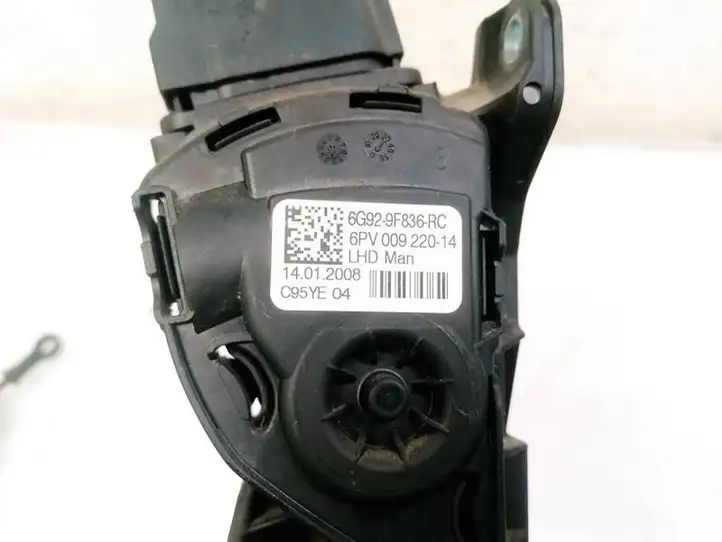 Ford Mondeo MK IV (2007 - 2014) 6G929F836RC Педаль акселератора — фото 3