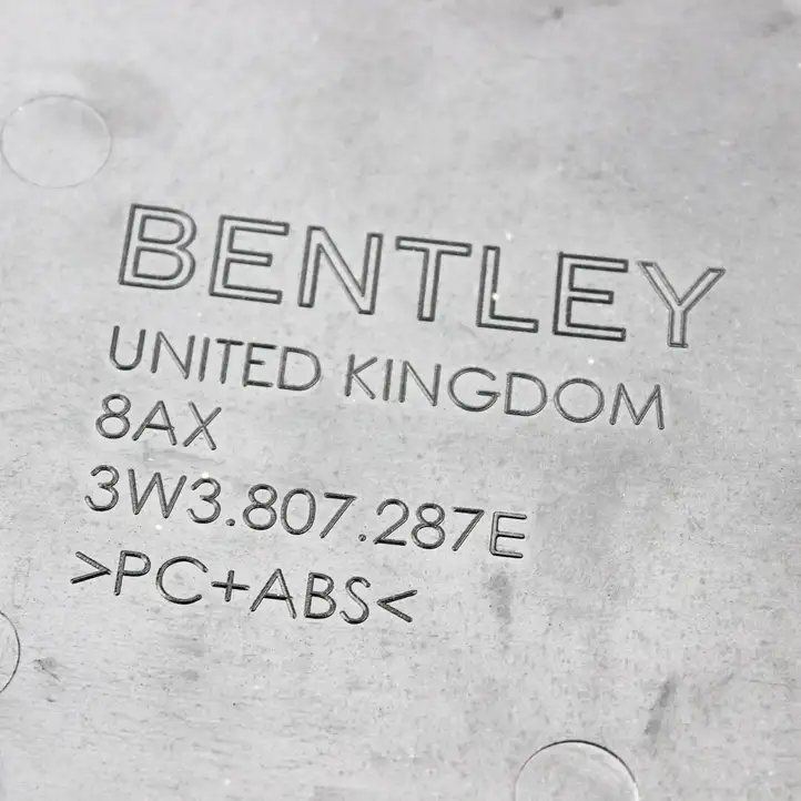 Bentley Continental (2003 - 2017) 3W3807287E Рамка номера — фото 4