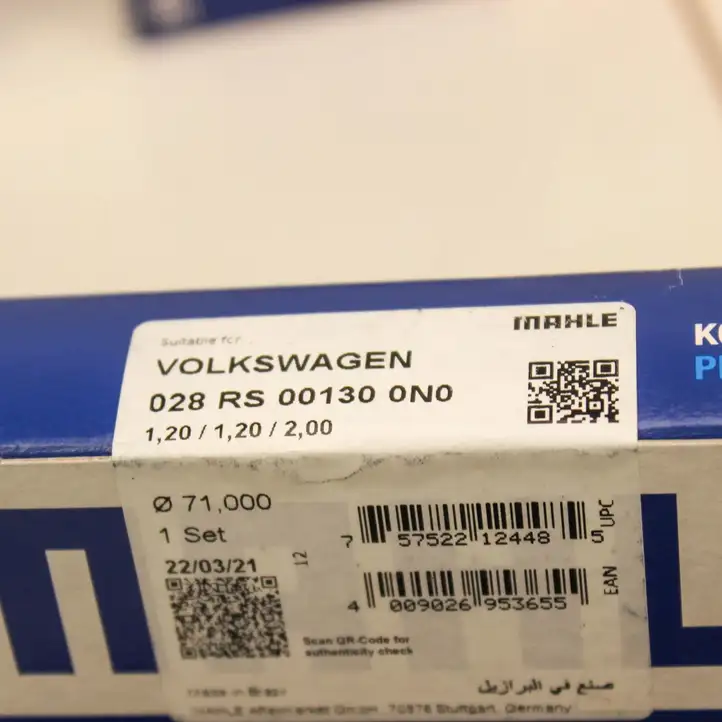 Volkswagen Polo VI (2015 - 2019) 028RS001300N0 Поршневые кольца — фото 8