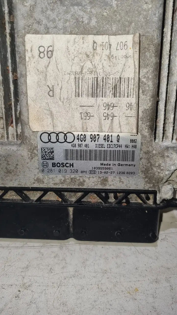 Audi A6 C7 (2011 - 2014) 4G0907401Q Блок управления двигателем (ЭБУ) — фото 2