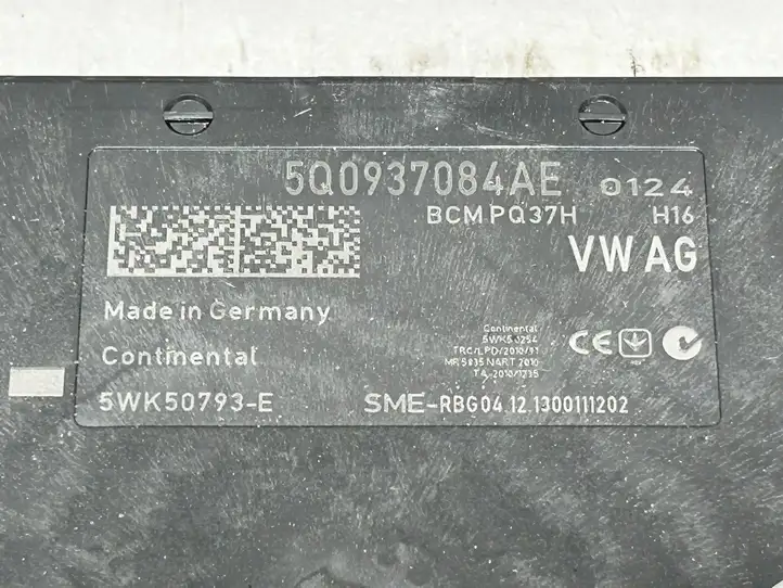 Volkswagen Golf VII (2013 - 2019) 5Q0937084AE Модуль комфорта — фото 2