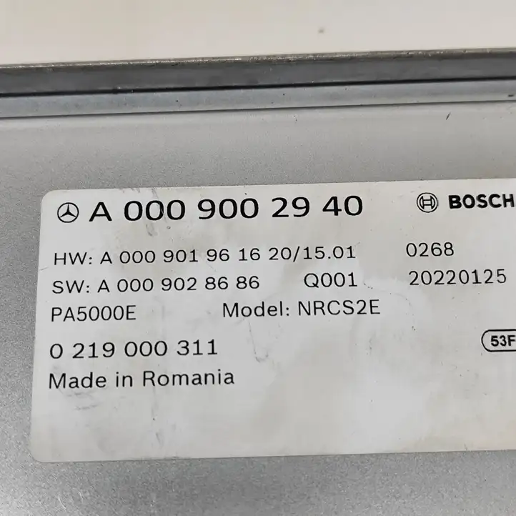 Mercedes-Benz E W213 (2016 - ) A0009002940 Блок управления парктрониками — фото 7