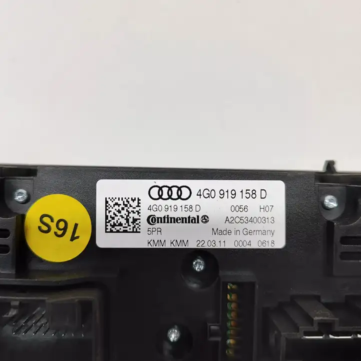Audi A6 C7 (2011 - 2014) 4G0919158D Управление климат контролем — фото 7