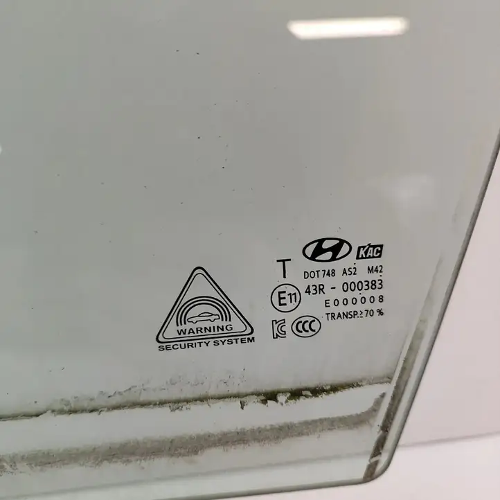 Hyundai Ioniq (2016 - ) 82410G2031 Стекло передней двери — фото 6