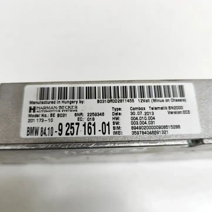 BMW 1 E82 E88 (2007 - 2014) 9257161 Bluetooth модуль — фото 6