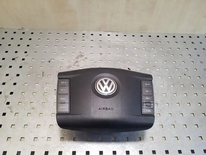 Volkswagen Phaeton (2002 - 2008) 3D0880201CM Подушка безопасности руля — фото 1