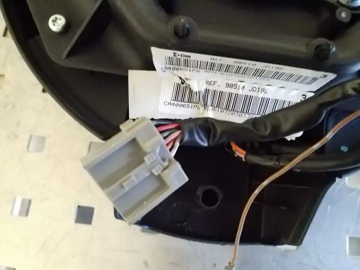Nissan Qashqai (2006 - 2010) 98510JD18E Подушка безопасности руля — фото 3