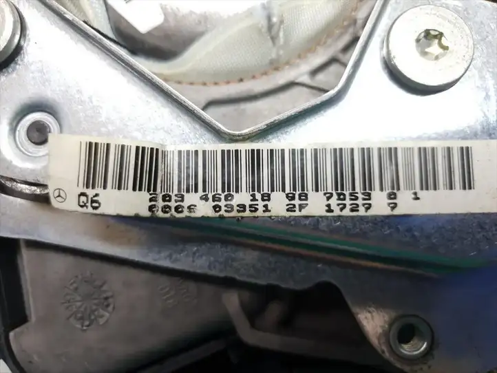 Mercedes-Benz C W203 (2000 - 2007) 2034601898 Подушка безопасности руля — фото 4