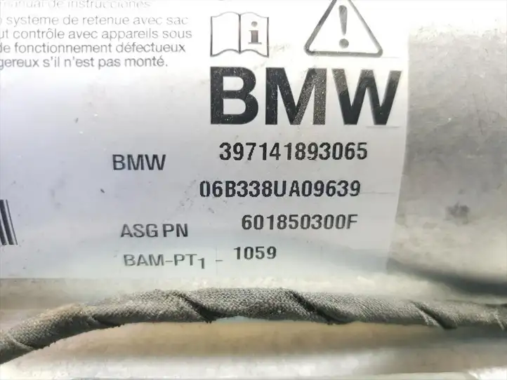 BMW 7 E65 E66 (2001 - 2008) 397141893065 Подушка безопасности пассажира — фото 6