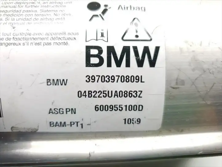 BMW 5 E39 (1996 - 2003) 39703970809L Подушка безопасности пассажира — фото 6