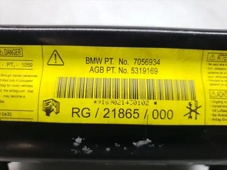 Mini One Cooper R50-53 (2000 - 2012) 7056934 Подушка безопасности пассажира — фото 6