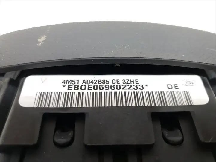 Ford Focus (2005 - 2008) 4M51A042B85CE Подушка безопасности руля — фото 4