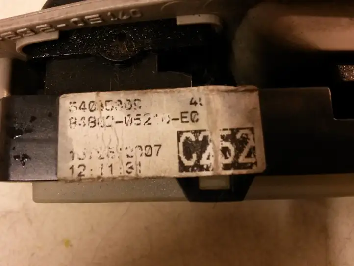 Toyota Avensis T250 (2006 - 2009) 8480205210EO Блок кнопок стеклоподъемников — фото 2