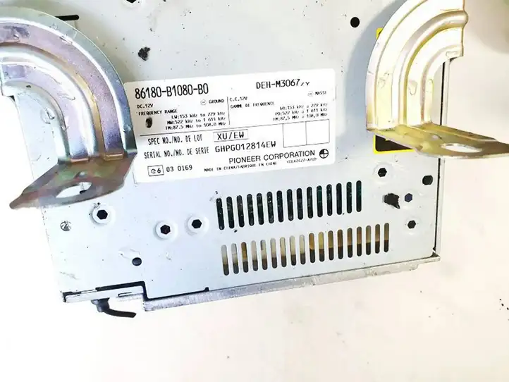 Daihatsu Materia (2006 - 2012) 86180b1080b0 Магнитола / мультимедийная система — фото 2
