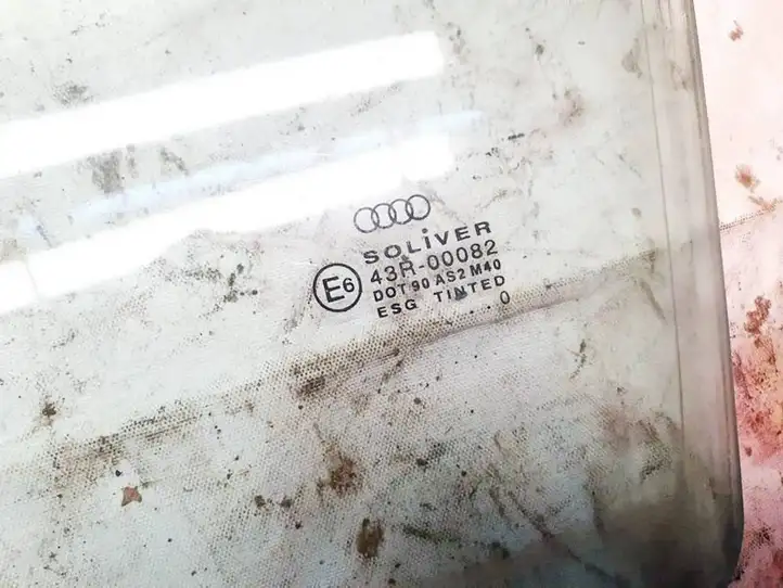 Audi A6 S6 C5 4B (2001 - 2004) Стекло передней двери — фото 2