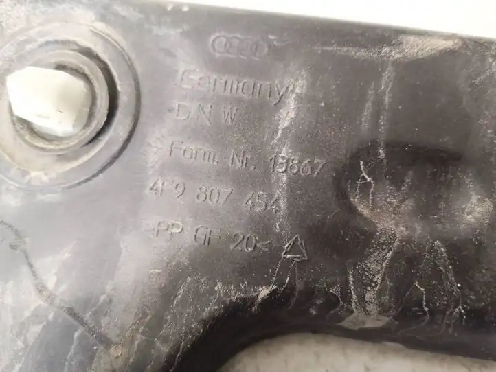 Audi A6 S6 C6 4F (2004 - 2008) 4f9807454 Кронштейн заднего бампера — фото 3