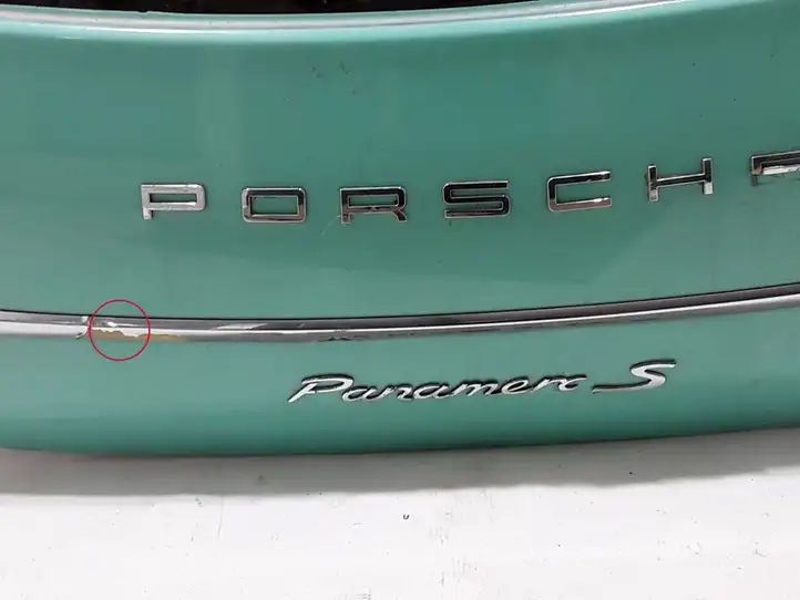 Porsche Panamera (970) (2009 - 2013) 97051201104 Крышка багажника — фото 2