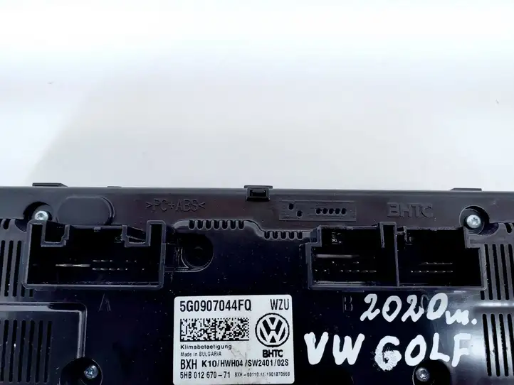Volkswagen Golf VII (2013 - 2019) 5G0907044FQ Управление климат контролем — фото 5