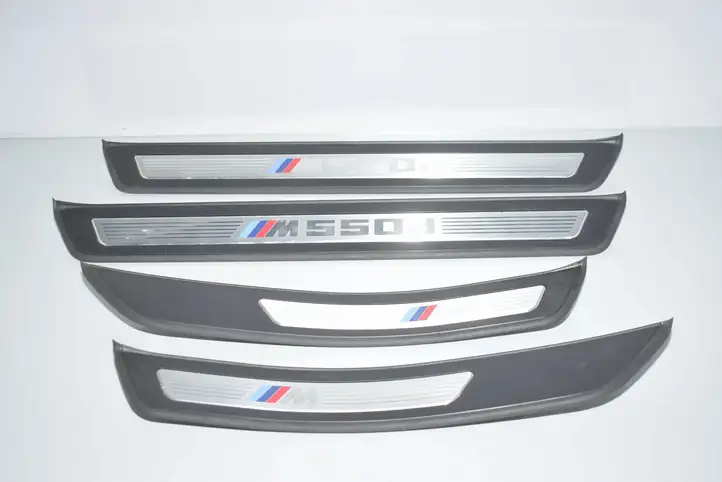 BMW 5 F10 F11 (2009 - 2016) Внутренняя обшивка порога (комплект) — фото 1