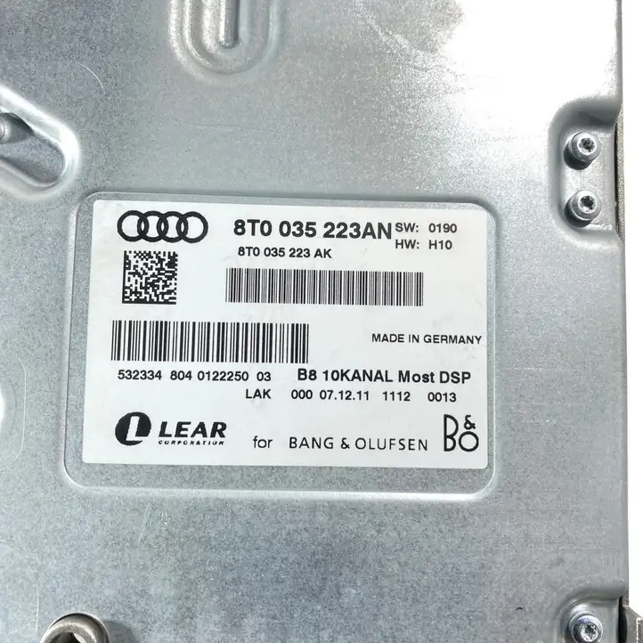 Audi A4 S4 B8 8K (2007 - 2011) 8T0035223AN Усилитель звука — фото 2