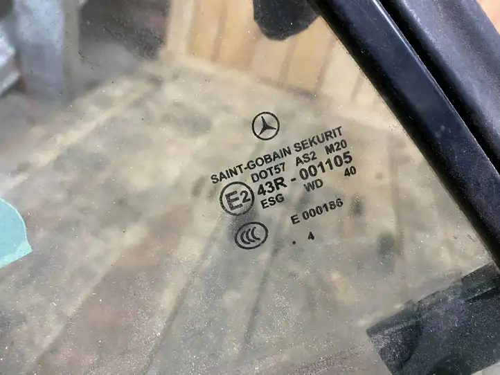 Mercedes-Benz SLK R171 (2005 - 2011) 43r001105 Стекло задней двери — фото 5