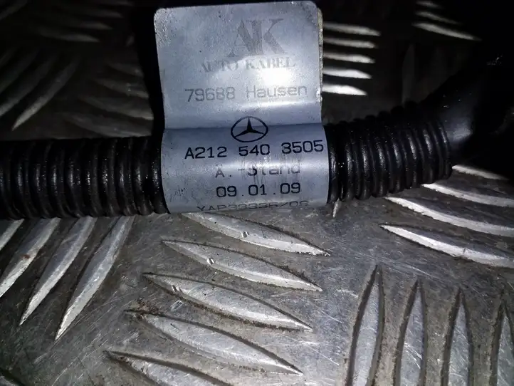 Mercedes-Benz E W212 (2009 - 2016) A2125403505 Проводка стартера — фото 2