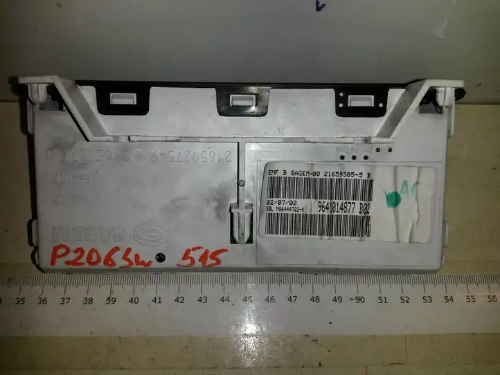 Peugeot 206 (1998 - 2012) 9641014877 Дисплей — фото 4