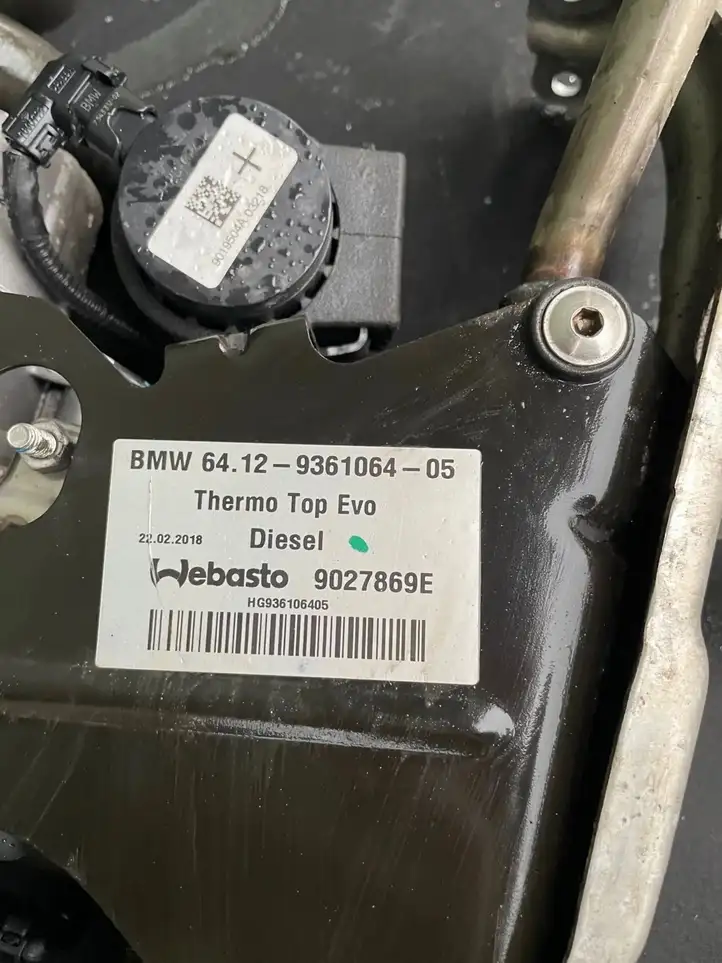 BMW 5 G30 G31 (2016 - ) 9361064 Пульт дистанционного управления Webasto — фото 3